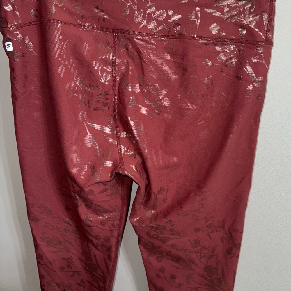 Floral Pink Leggings - Picture 4 of 5